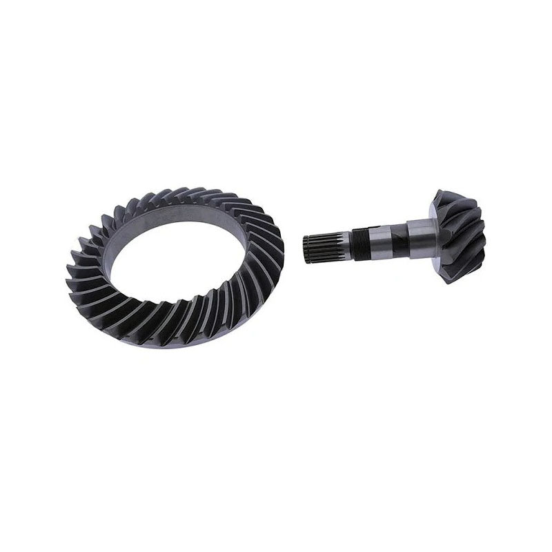 Ring and Pinion Gears CA0068346 for Komatsu Backhoe Loader WB97R-5E0 WB93R-5 WB91R-5 WB156PS-5 WB142-5 WB146-5 - KUDUPARTS