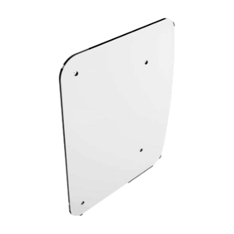 Roof Tempered Safety Glass T242807 for John Deere Engine 4024 5030 Loader 318 320 326 328 329 332 333 - KUDUPARTS