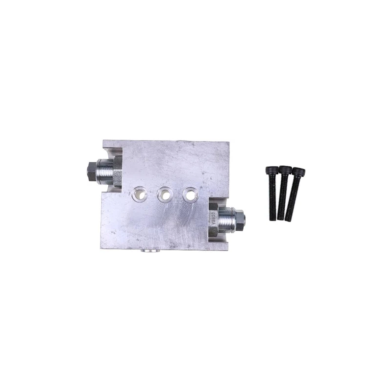 Rotary Actuator Counter Balance Valve 26554 for Helac L10-3.0 L10-5.5 L10-9.5 L10-15 L10-25 L20-4.5 L20-8.2 L20-15 L20-25 - KUDUPARTS