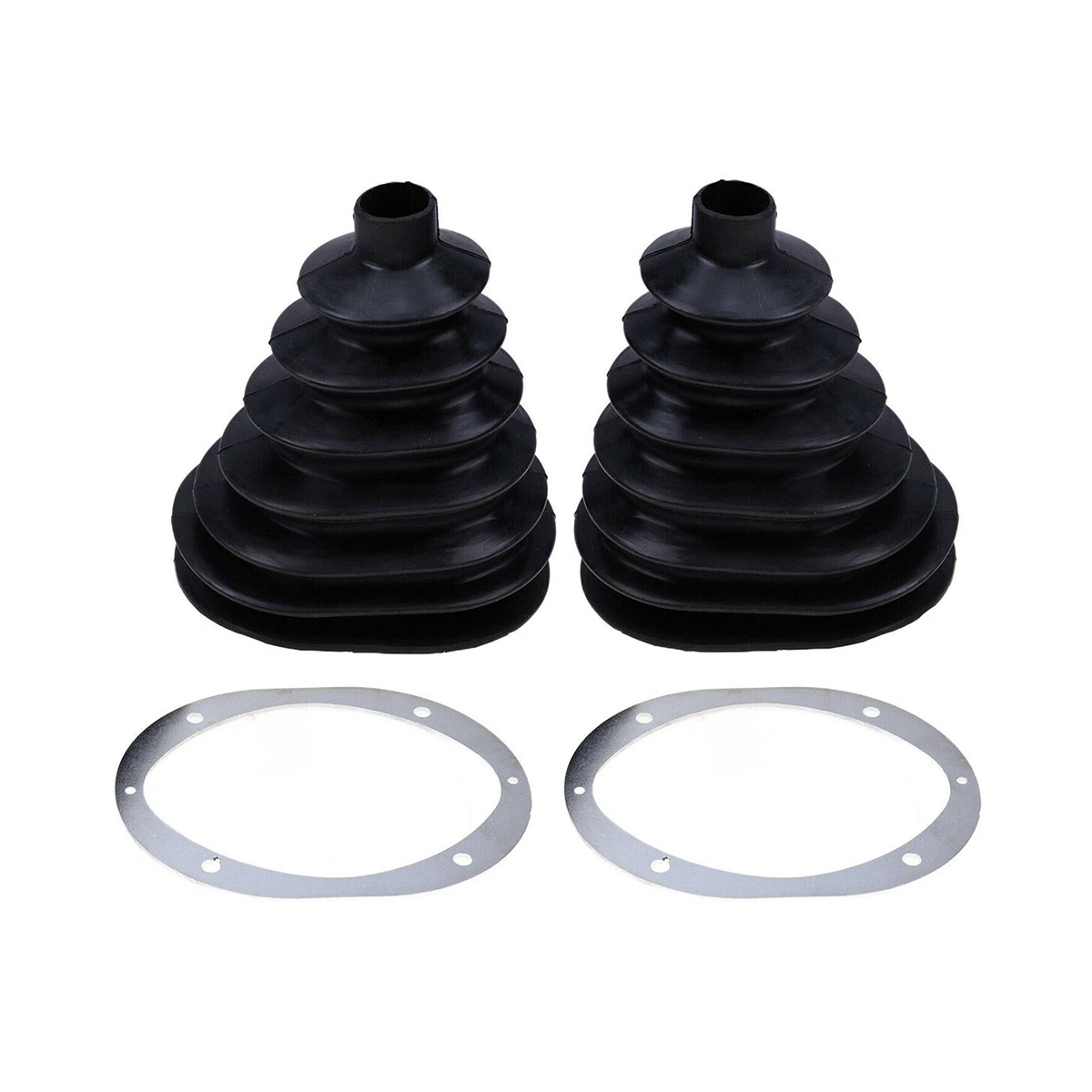 Rubber Steering Boots & Grips Kit 6532127 6702621 for Bobcat Loader 753 763 773 863 S175 S185 S205 S250 - KUDUPARTS