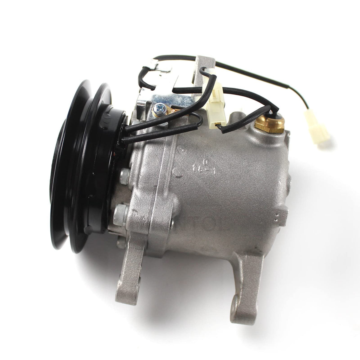 SV06E A/C Compressor 447260-5351 for Kubota Excavator KX080-3 KX121 KX121-3 - KUDUPARTS