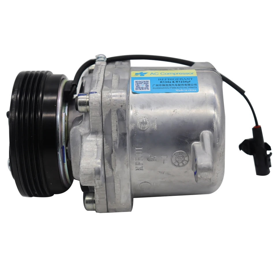 12V SS06L 4PK Auto A/C Compressor 95201-58J00 95200-58J11 for Suzuki Wagon R 2005 - KUDUPARTS
