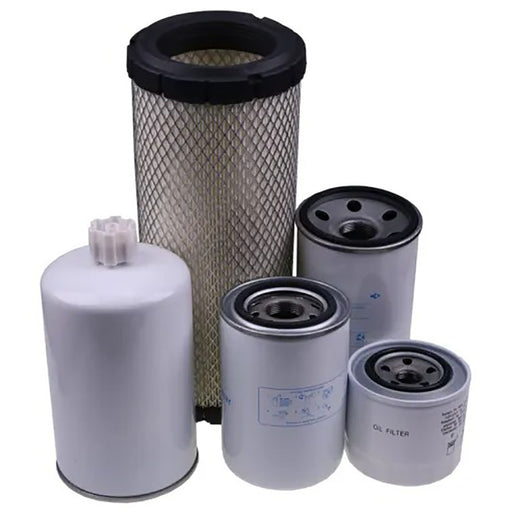 Service Filter Kit 7384298 7374363 6666333 6695918 7375650 for Bobcat Compact Tractor CT2025 B4VJ11065 & Above - KUDUPARTS