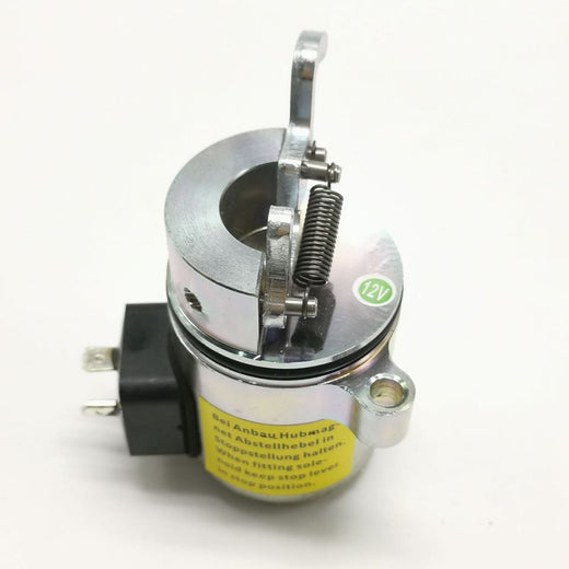 Shut Off Solenoid 04272733 For DEUTZ BF4M1011F GEHL SL5635 SL6635 Skid Loader - KUDUPARTS