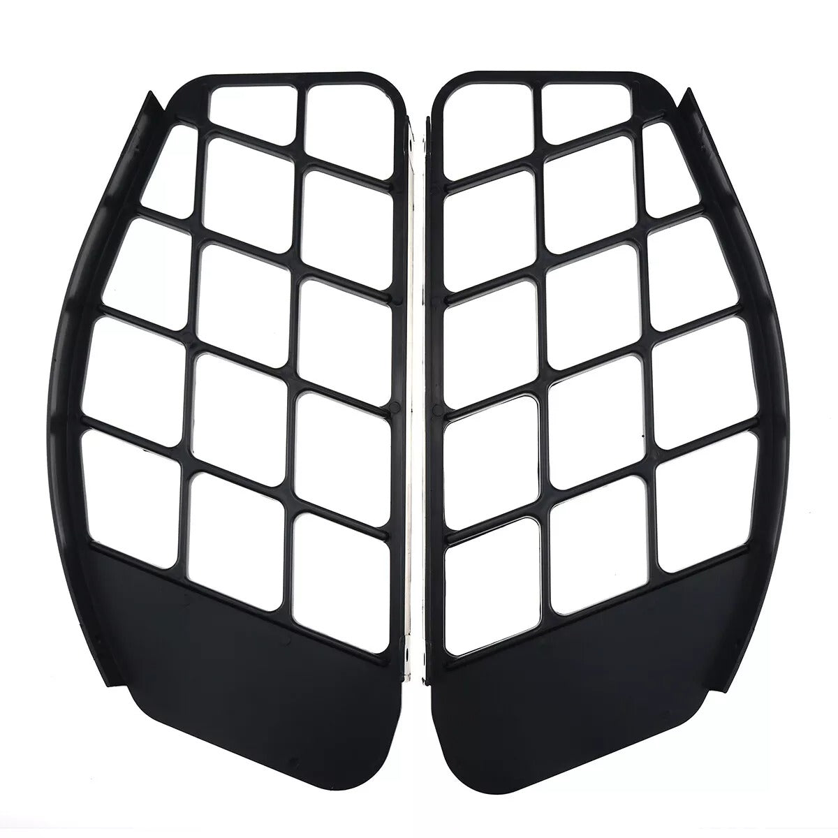Side Grill Air Discharge Louver Plastic 6716571 & 6716573 for Bobcat Skid Steer Loader 853 863 864 S130 S150 S160 S175 - KUDUPARTS