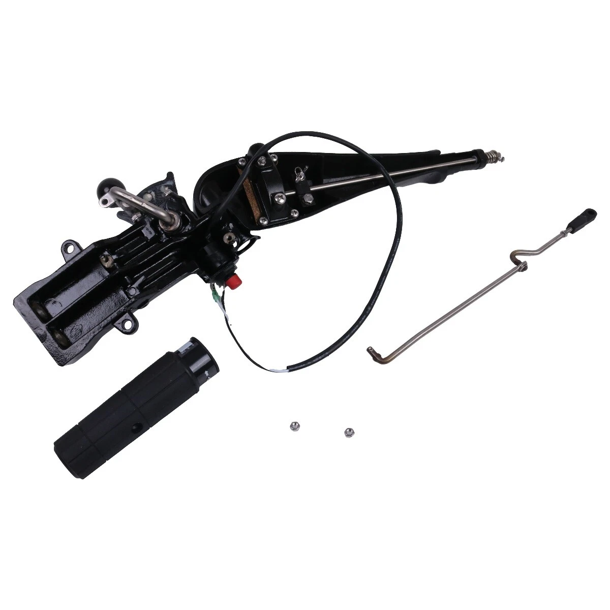 Steering Tiller Handle Assembly 697-W0084-00-4D for Yamaha Outboard 48HP 60HP E48MLHV E60MLHW E48MLHX E60MLHY - KUDUPARTS
