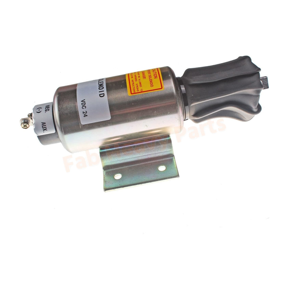 Stop Solenoid 04400-08801 0440008801 for Mitsubishi S12R Engine - KUDUPARTS