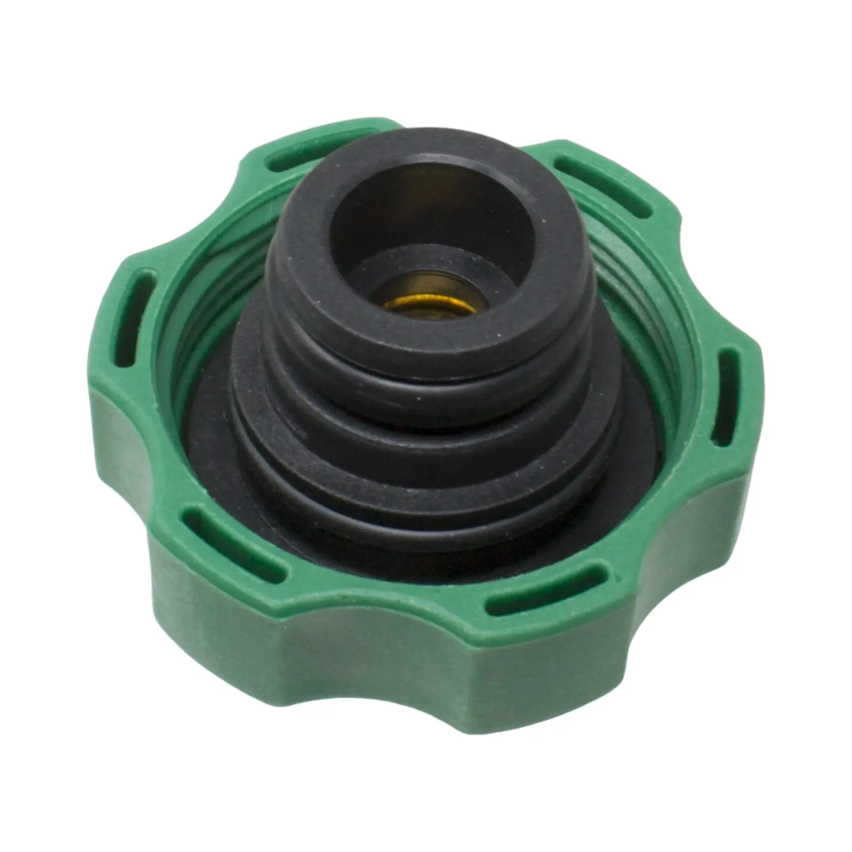 Surge Tank Filler Cap AT310335 for John Deere Loader 210LJ 310J 310SJ 315SJ 325J 335D 437D 410J 435 710J 444K 524K 824K 844K Tractor 6415 5065M 5070M 5078E - KUDUPARTS