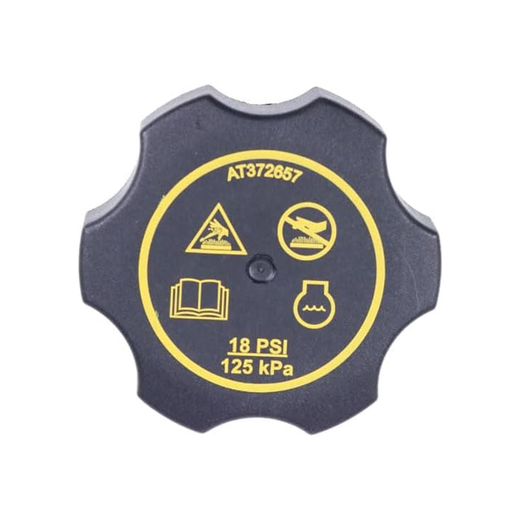 Surge Tank Filler Cap AT372657 for John Deere Engine 3029 4045 6068 6090 Motor Grader 620G 622G 670G 672G 870G 872G - KUDUPARTS