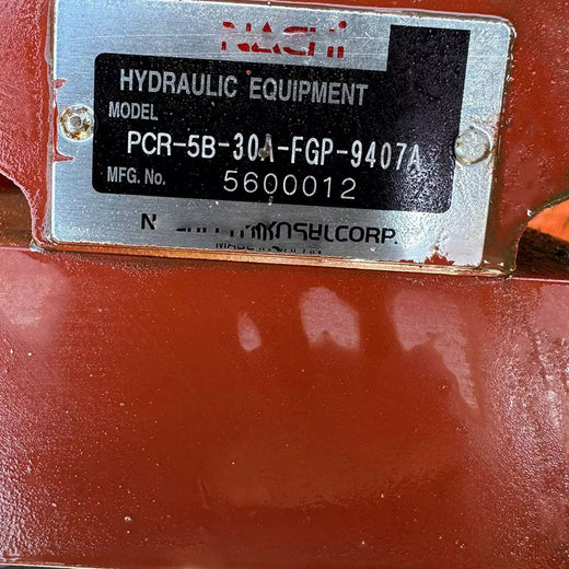 Swing Motor PCR-5B-30A-FGP-9407A for Nachi JCB Excavator 85Z 100C-1 - KUDUPARTS