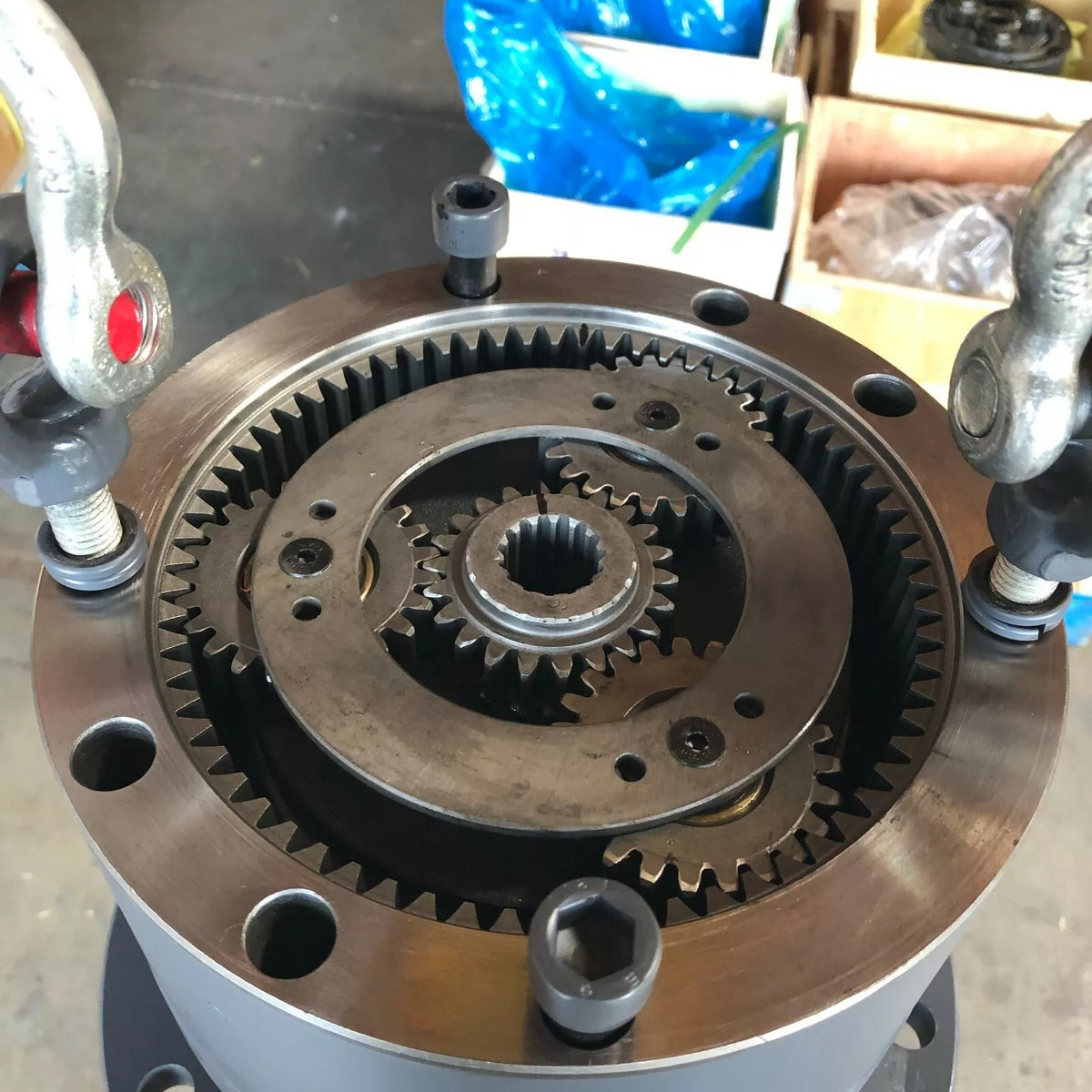 Swing Reduction Gearbox Assembly 4445648 for John Deere Excavator 80C - KUDUPARTS