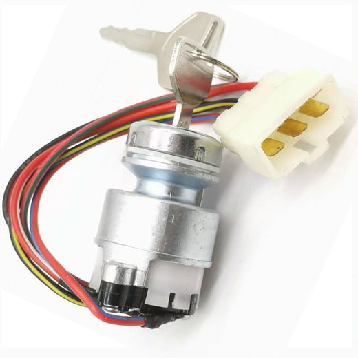 T4520-75176 Starter Switch Assembly with Keys for Kioti CK DK DS RX Tractors - KUDUPARTS