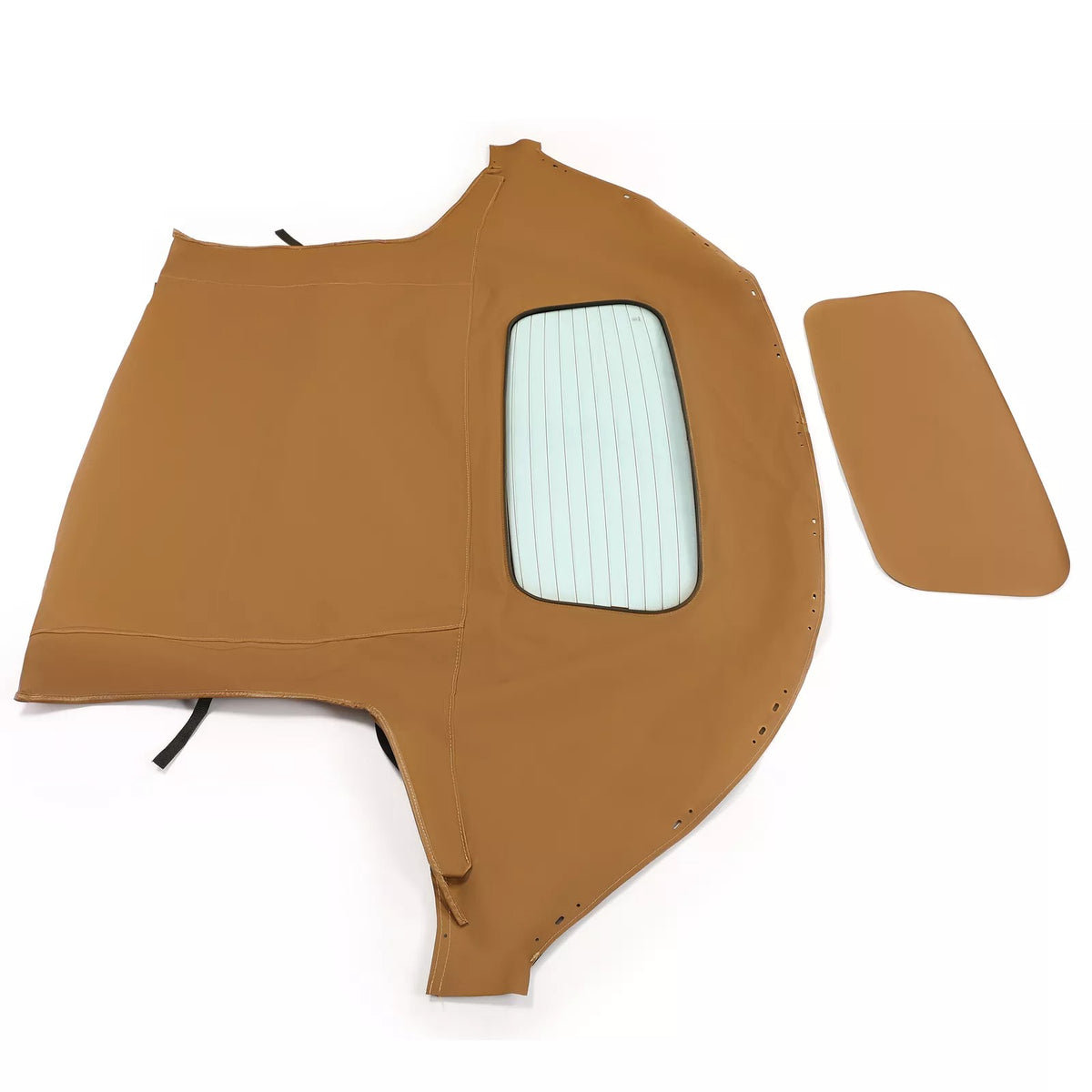 Tan Convertible Soft Top w DOT Approved Glass Window FOR05-565 for Ford Mustang 2005-2014 - KUDUPARTS
