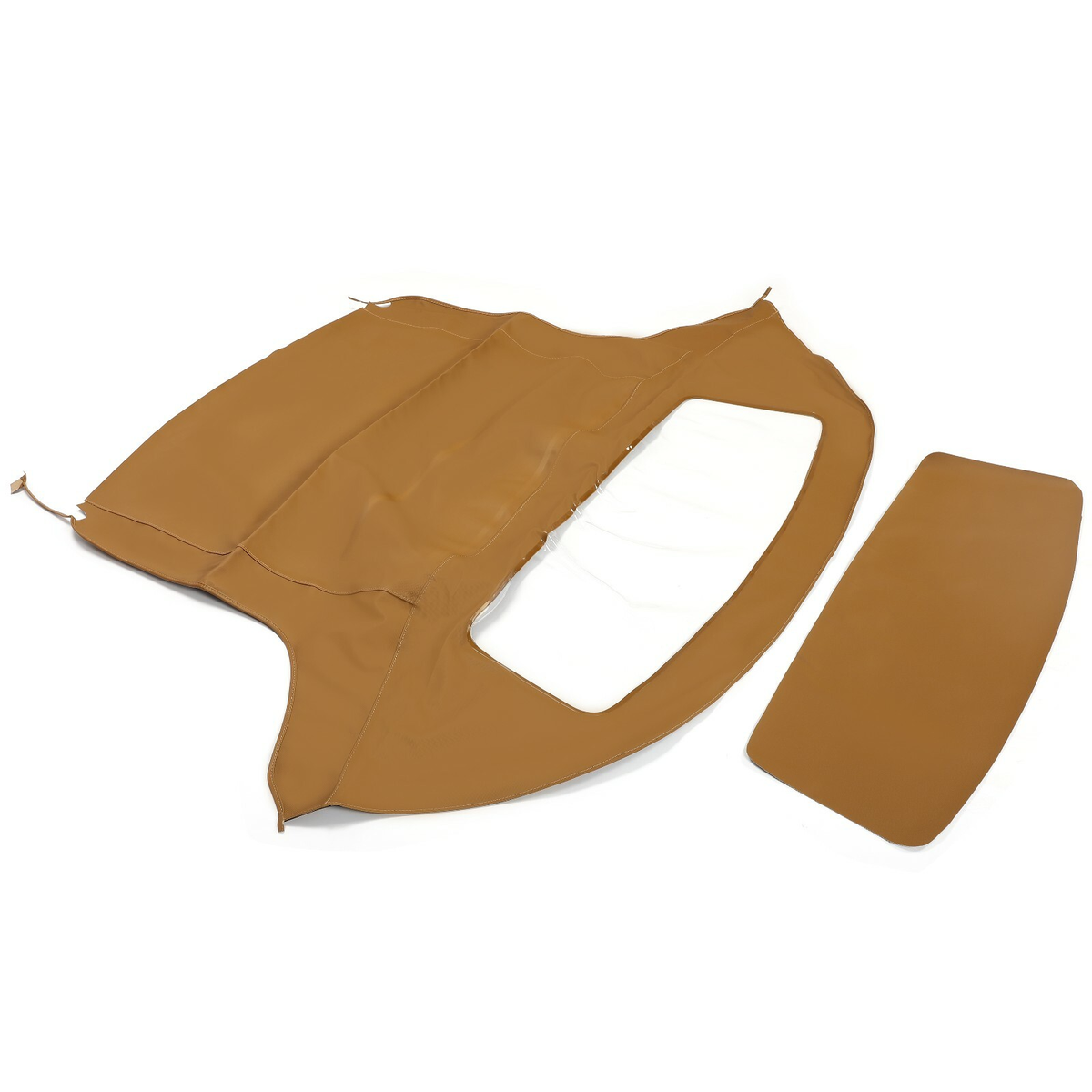 Tan Convertible Soft Top wDOT Approved Plastic Window 25-656165 for BMW Z3 1996-2002 - KUDUPARTS