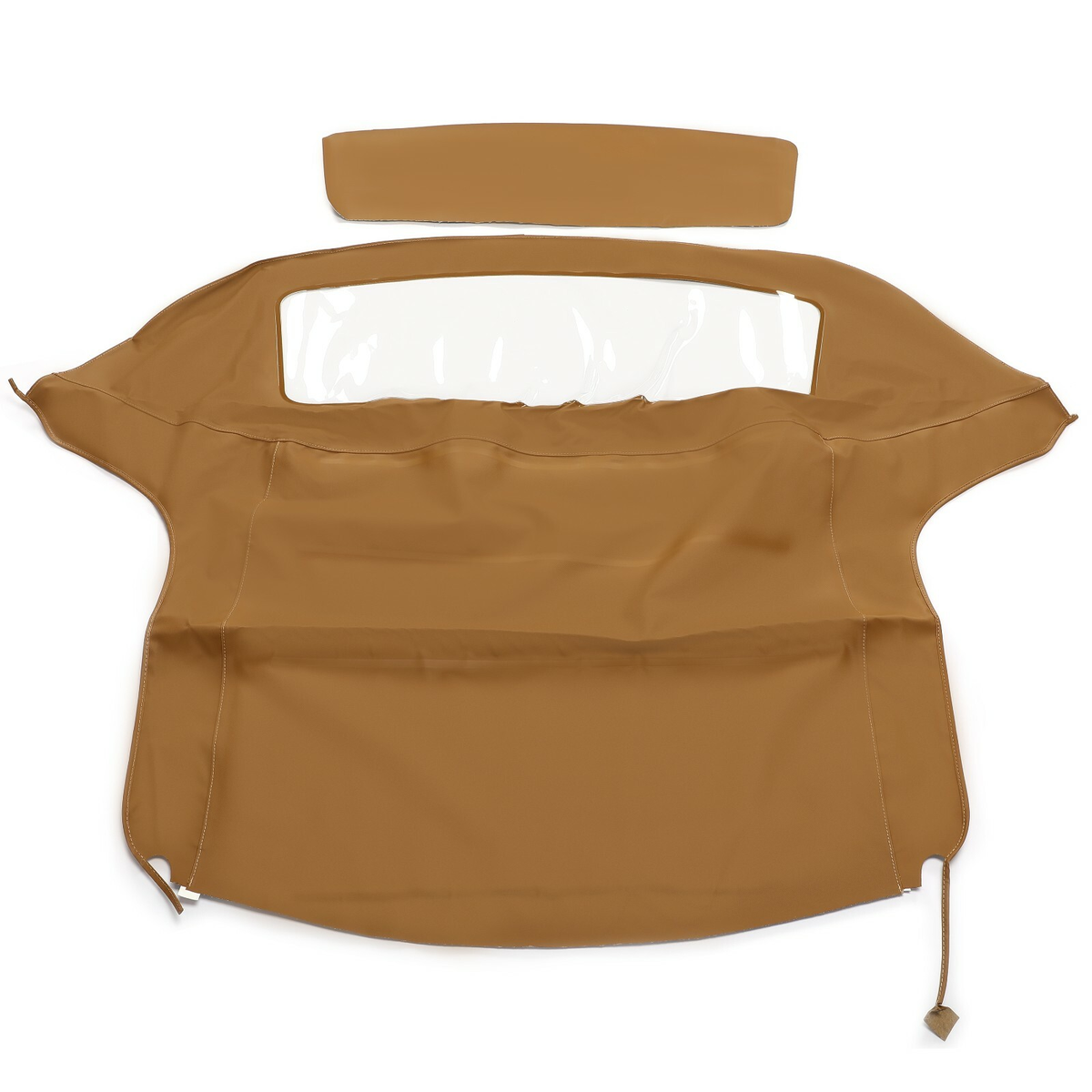 Tan Convertible Soft Top wDOT Approved Plastic Window 25-656165 for BMW Z3 1996-2002 - KUDUPARTS