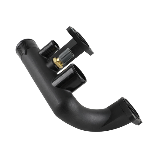 Thermostat Cover Water Outlet Pipe with Sensor 96JV8A504BD for Jaguar XK8 XJ8 Vanden Plas 1997-2003 - KUDUPARTS