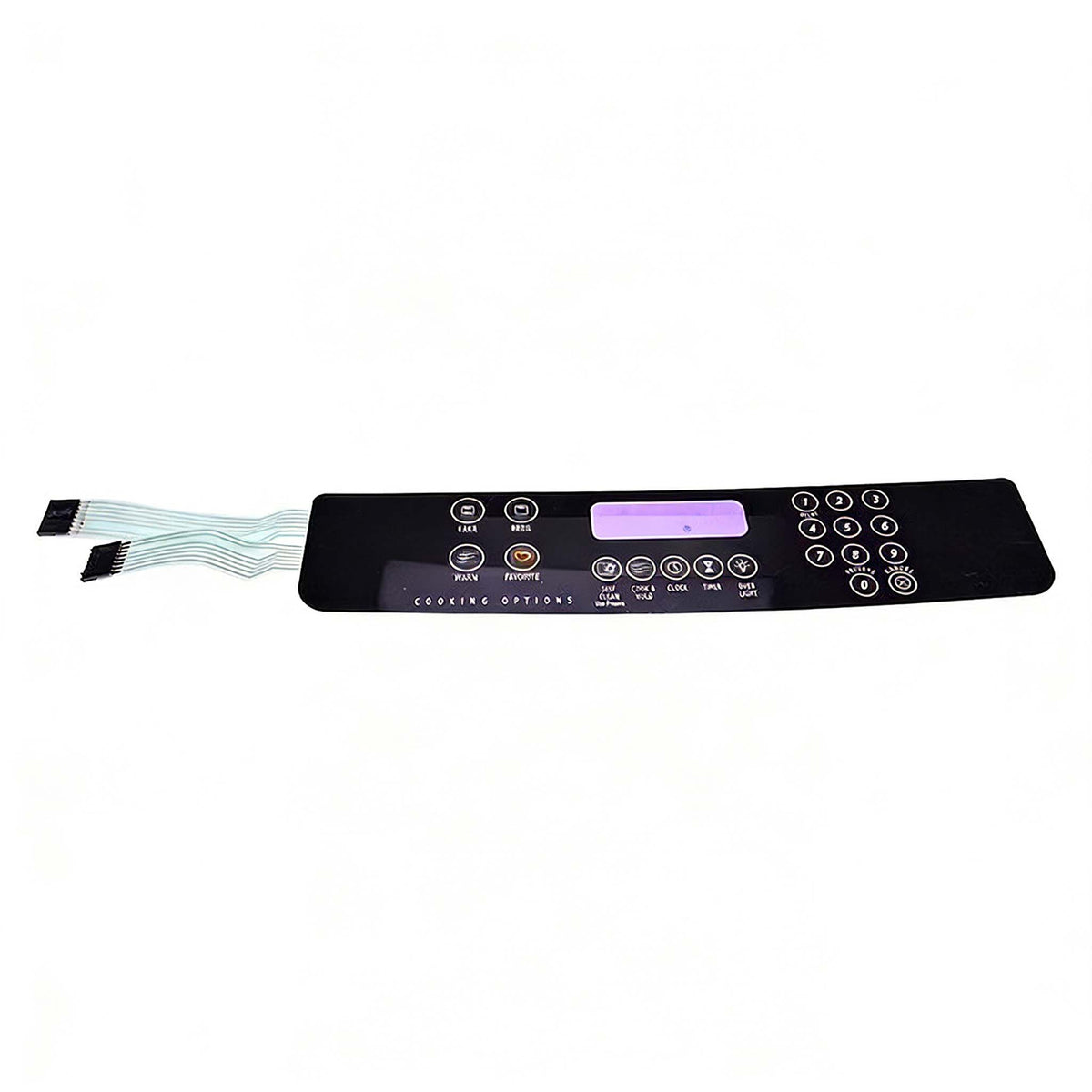 Touchpad Switch Membrane W10207928 for Whirlpool Range Oven PS2348088 AP6017095 - KUDUPARTS
