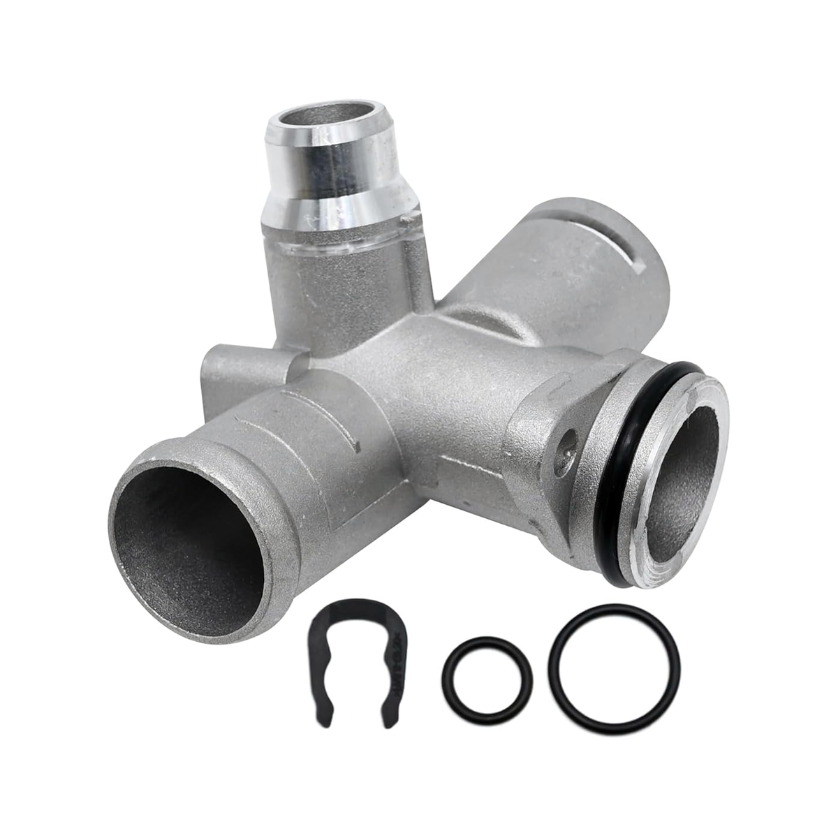 Turbo Engine Coolant Flange Water Thermostat Housing 06D121132C for Audi A4 Quattro 2005-2009 - KUDUPARTS