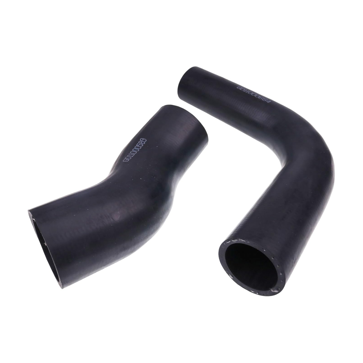 Upper Lower Radiator Hose Kit D124950 D124951 for CASE Skid Steer Loader 1840 1845C - KUDUPARTS