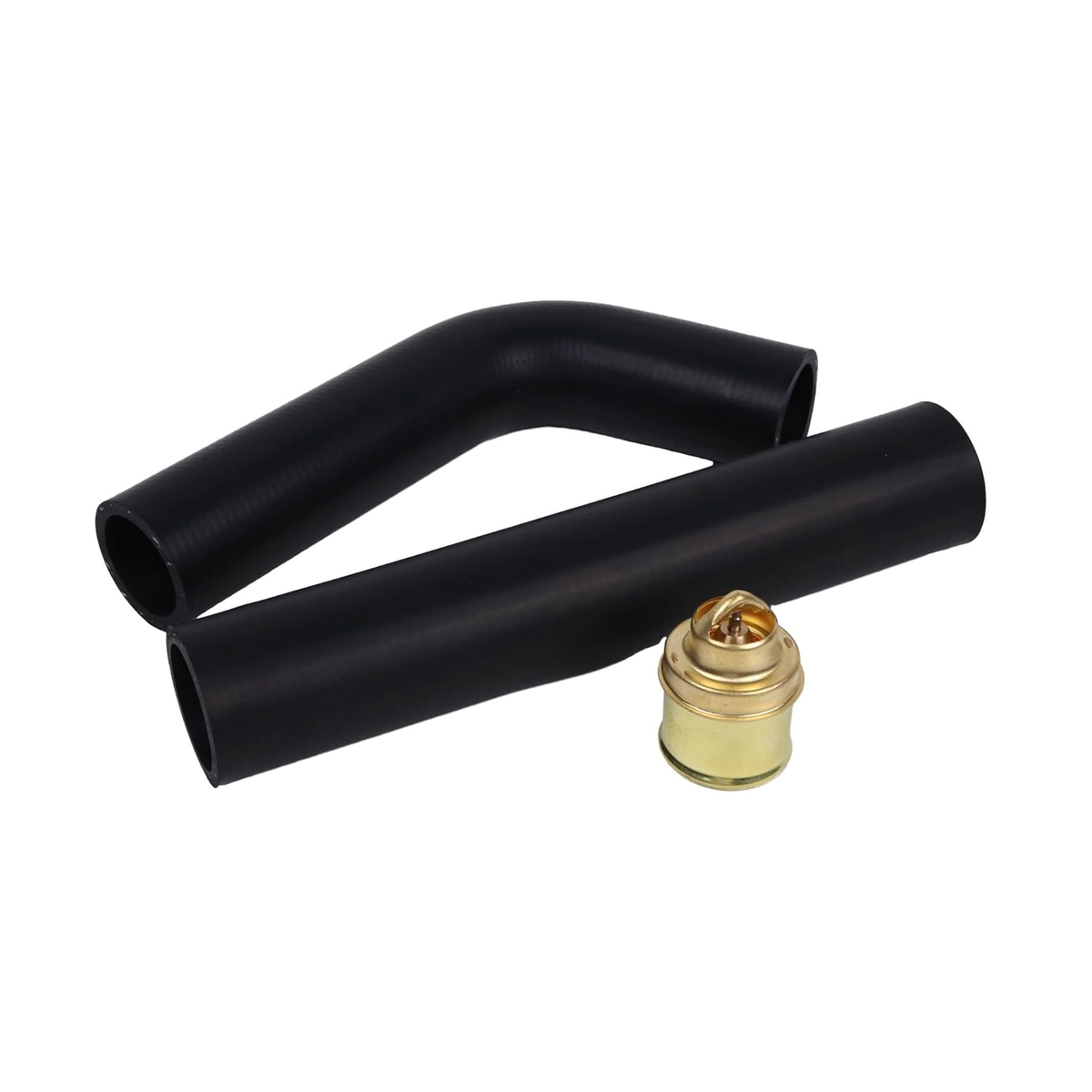 Upper & Lower Radiator Hose Thermostat Kit 2N8260 312588 B2NN8575A for Ford New Holland Tractor 9N 8N 2N - KUDUPARTS
