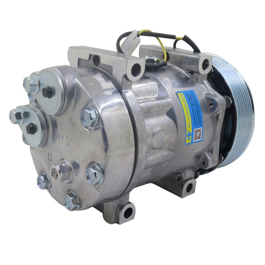 SD7H15 A/C Compressor VOE15082727 for Volvo Truck A25E A25G A30E A30F A40E A40F - KUDUPARTS