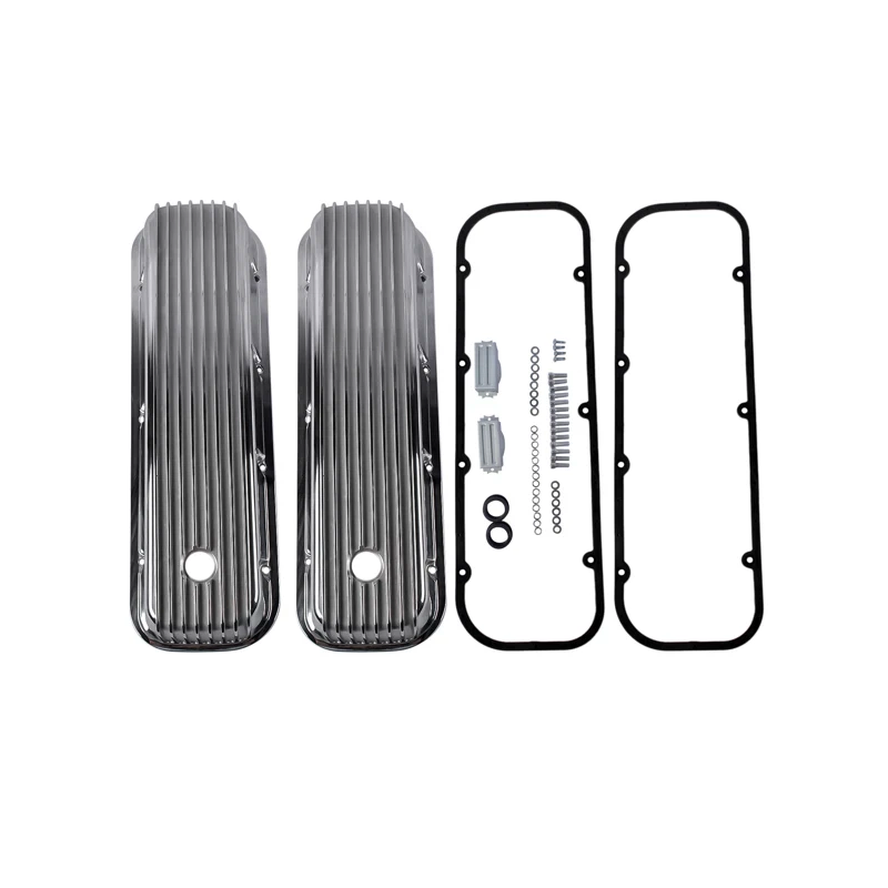 Valve Cover GH‑4412 for Big Block Chevy Engine 396 427 454 502 - KUDUPARTS
