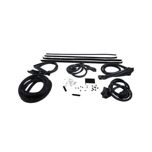 Weatherstrip Seal Kit Door Window Sweep Roofrail Trunk AM-801002277 for Chevrolet 1970-1981 Camaro with Decor Trim Pontiac Firebird with Decor Trim - KUDUPARTS