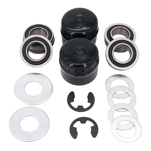 Wheel Bushing Bearing Conversion Kit for Husqvarna YTA18542 YTH22V46 YTH24V48 LGT2654 LGT2554 YTH2548 - KUDUPARTS