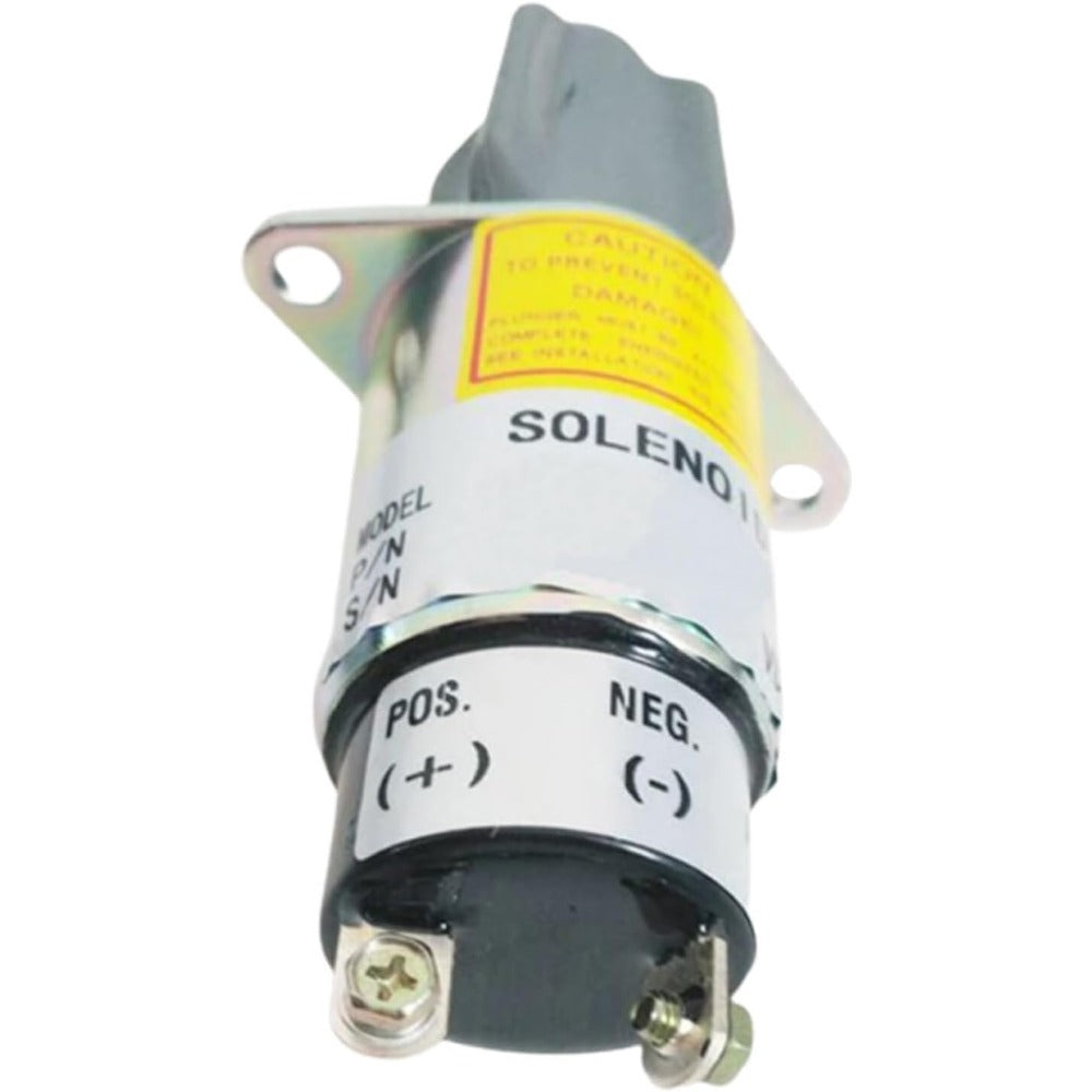 24V Stop Solenoid 1751-24A7U1B1S1 for Caterpillar CAT Excavator 303BSR - KUDUPARTS