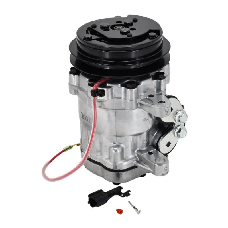 SD7B10 A/C Compressor KHR3536 for CASE Crawler Excavator CX75SR CX80 - KUDUPARTS