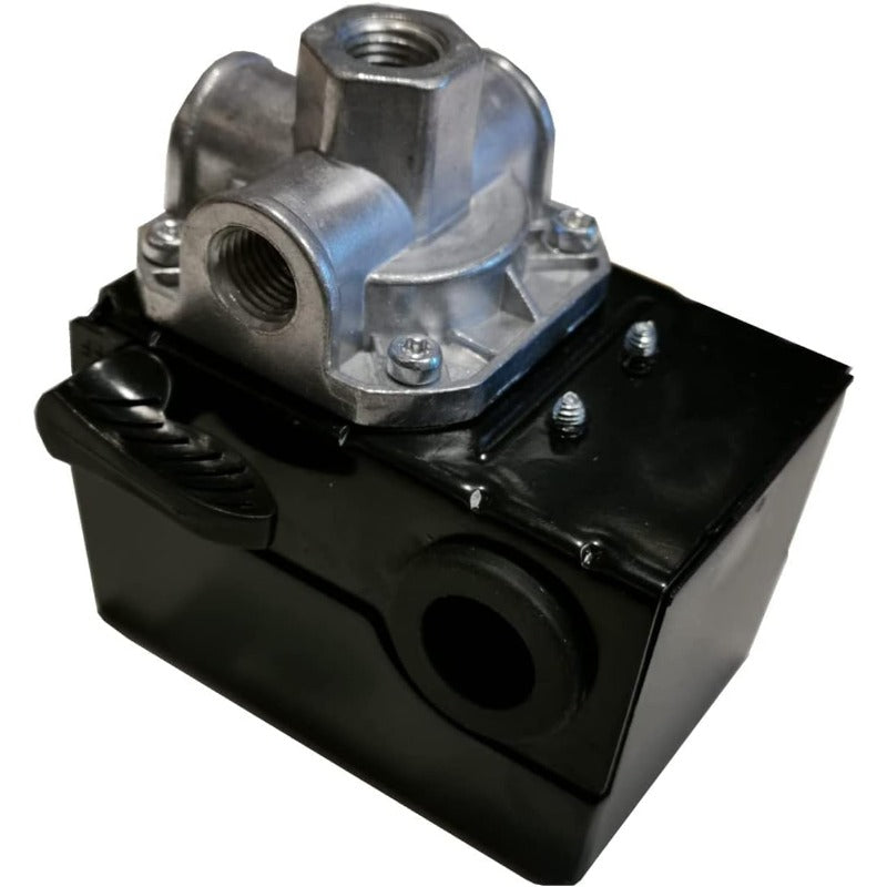 1/4" 147-175 Psi 4 Port Pressure Switch 23474653-A for Ingersoll Rand Air Compressor 2340L5 2340N5 TS4L5 TS51 - KUDUPARTS