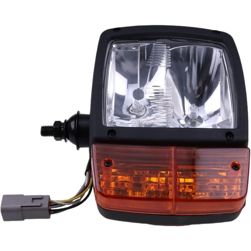 24V Headlamp 42T-06-23150 for Komatsu Wheel Loader WA65-5 WA90-5 WA70-5 WA100M-6 - KUDUPARTS