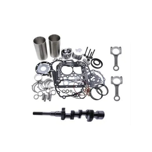 Standard Overhaul Rebuild Kit & Crankshaft & Connecting Rod for Kubota Engine Z482 - KUDUPARTS
