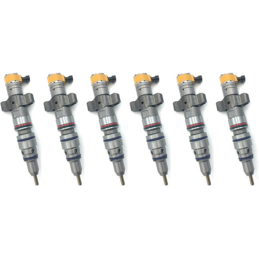 6 Pcs Fuel Injector 293-4068 for Caterpillar CAT Engine C9 C-9 - KUDUPARTS