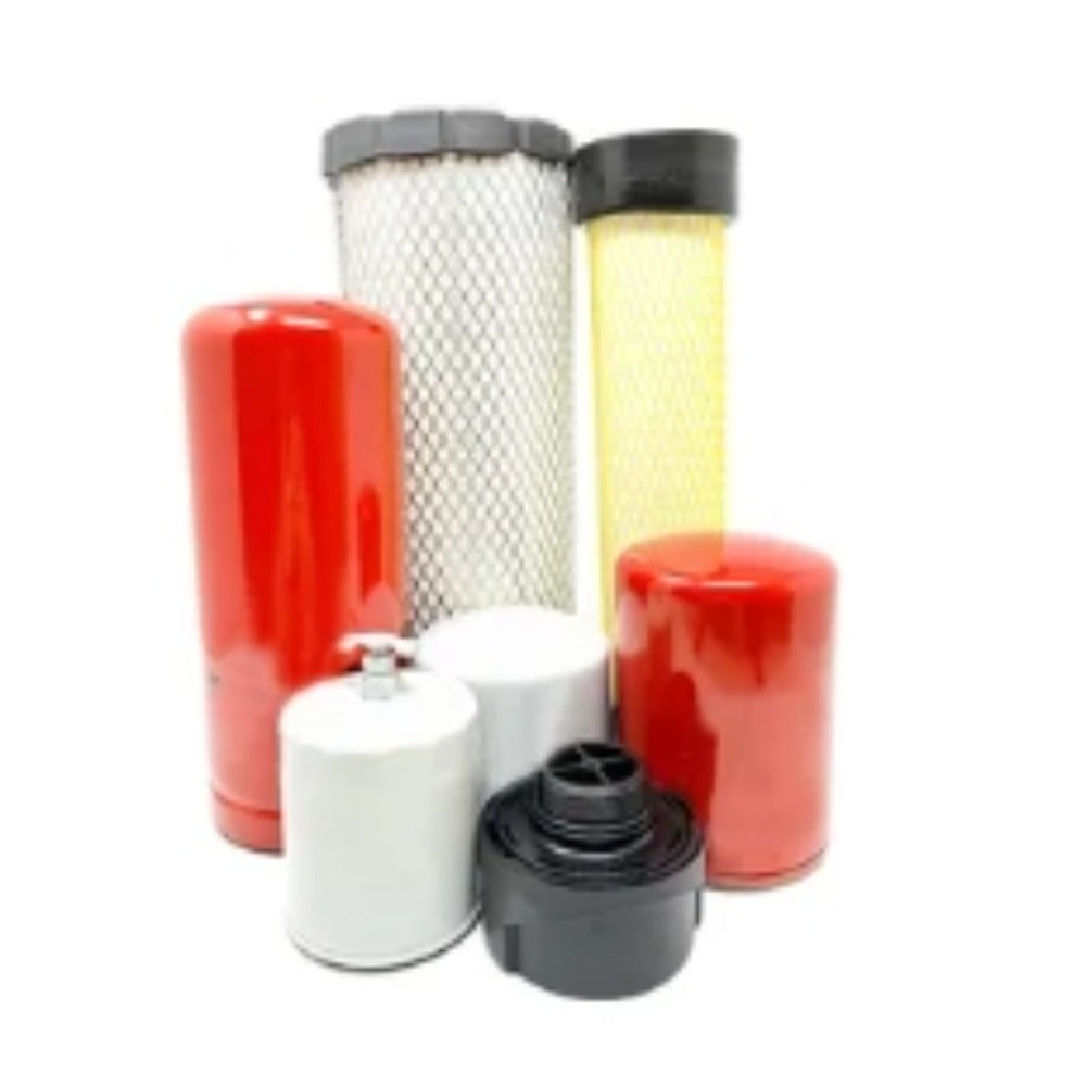 1000/2000 Hour Maintenance Filter Kit 7324329 for Bobcat Excavator E42 E45 - KUDUPARTS