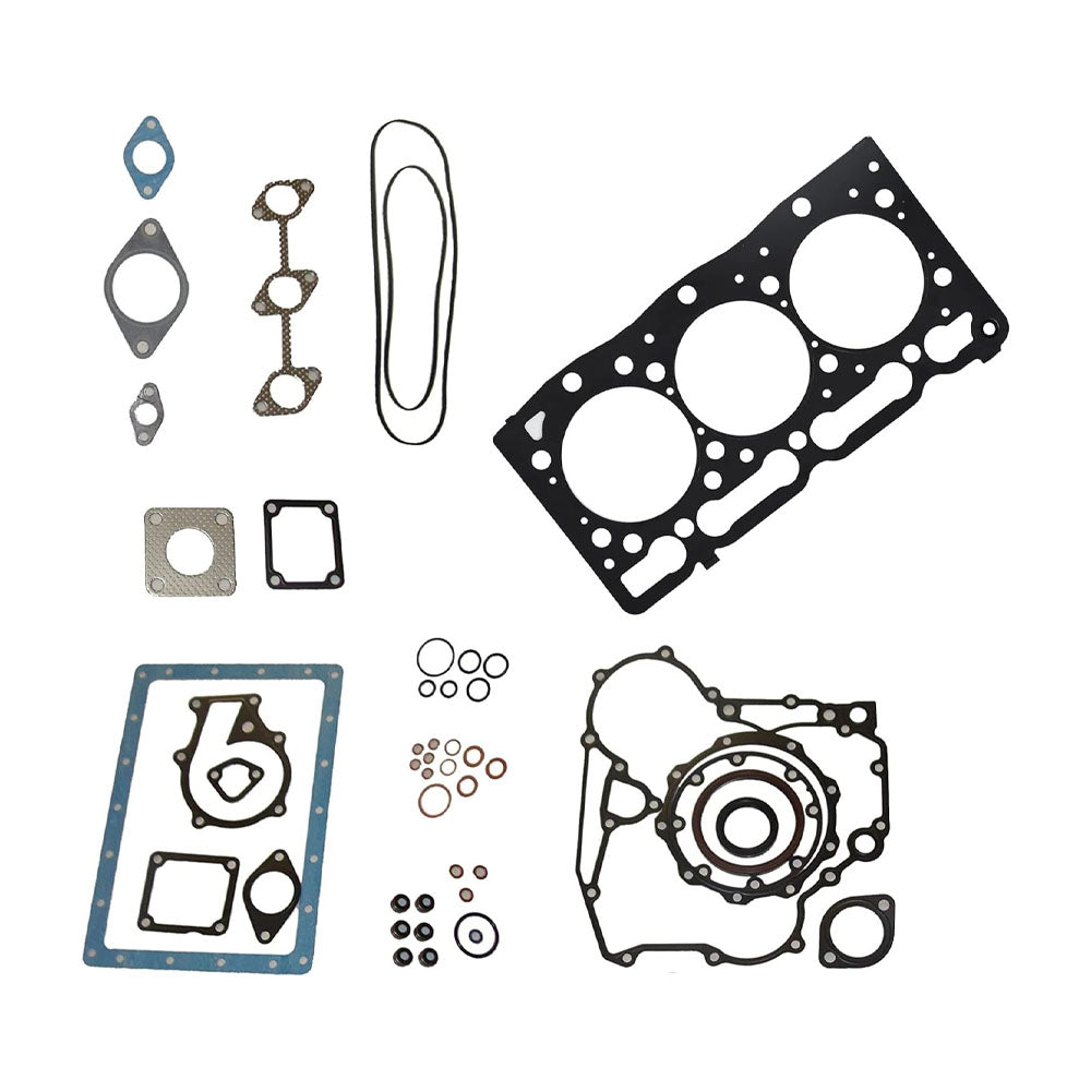Complete Cylinder Head With Valve & Full Gasket kit Compatible with Kubota D1105 B26 F2880 F2890 RTV1140CPX RTV1100MCW - KUDUPARTS