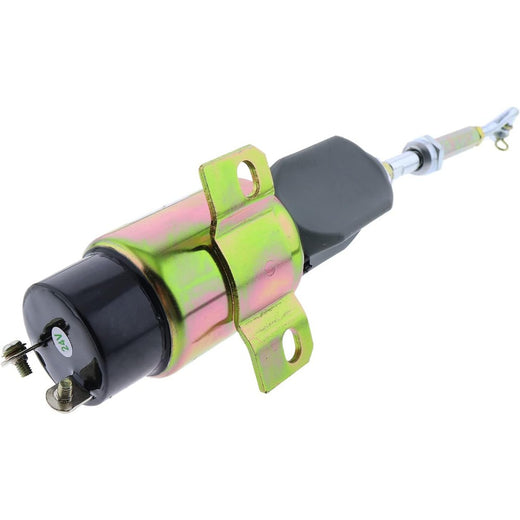 24V Shutoff Solenoid Valve 5I-7518 for Caterpillar CAT Engine 3064 3066 Excavator 311 312 320 320L E200B E320 - KUDUPARTS