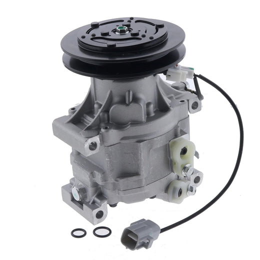 SCSA06C A/C Compressor 6A671-97110 6A671-97114 for Kubota Tractor L M Series - KUDUPARTS