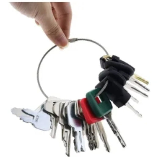 21 Ignition Key for Caterpillar CAT CASE John Deere Volvo JCB Hyster Komatsu and Many More - KUDUPARTS