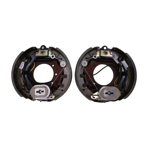 A Pair Trailer Brake 12-1/4" x 3-3/8" 023-450-00 023-451-00 for Dexter 9k to 10k lb Axles - KUDUPARTS