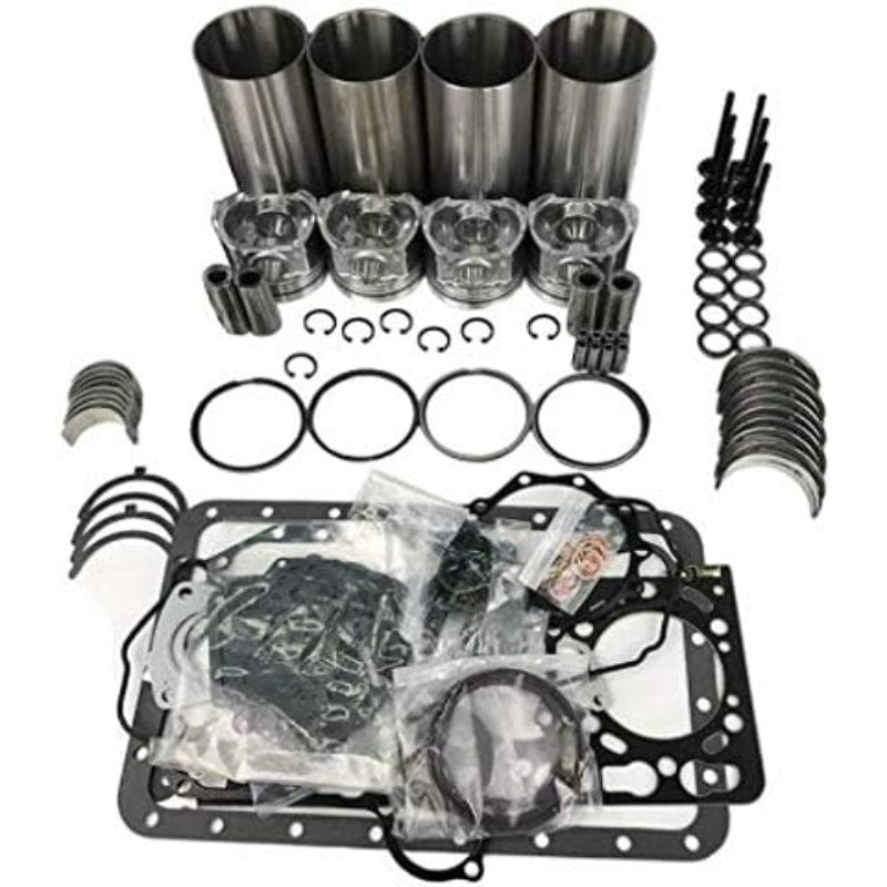 Overhaul Rebuild Kit for Ingersoll Rand Engine 4IR18T 4IR18TE 4IR18N 4IR18NE-2 Air Compressor P260 7/51 P185 - KUDUPARTS