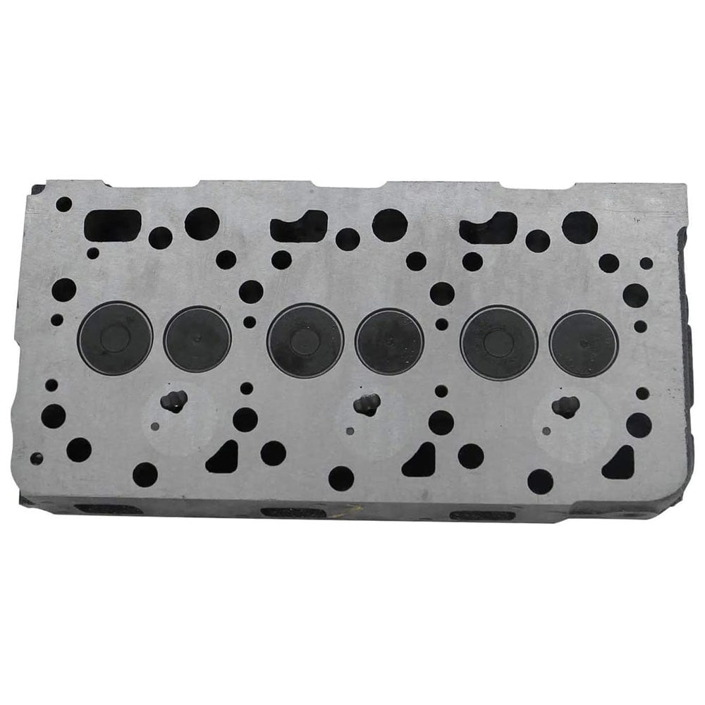 Complete Cylinder Head With Valve & Full Gasket kit Compatible with Kubota D1105 B26 F2880 F2890 RTV1140CPX RTV1100MCW - KUDUPARTS