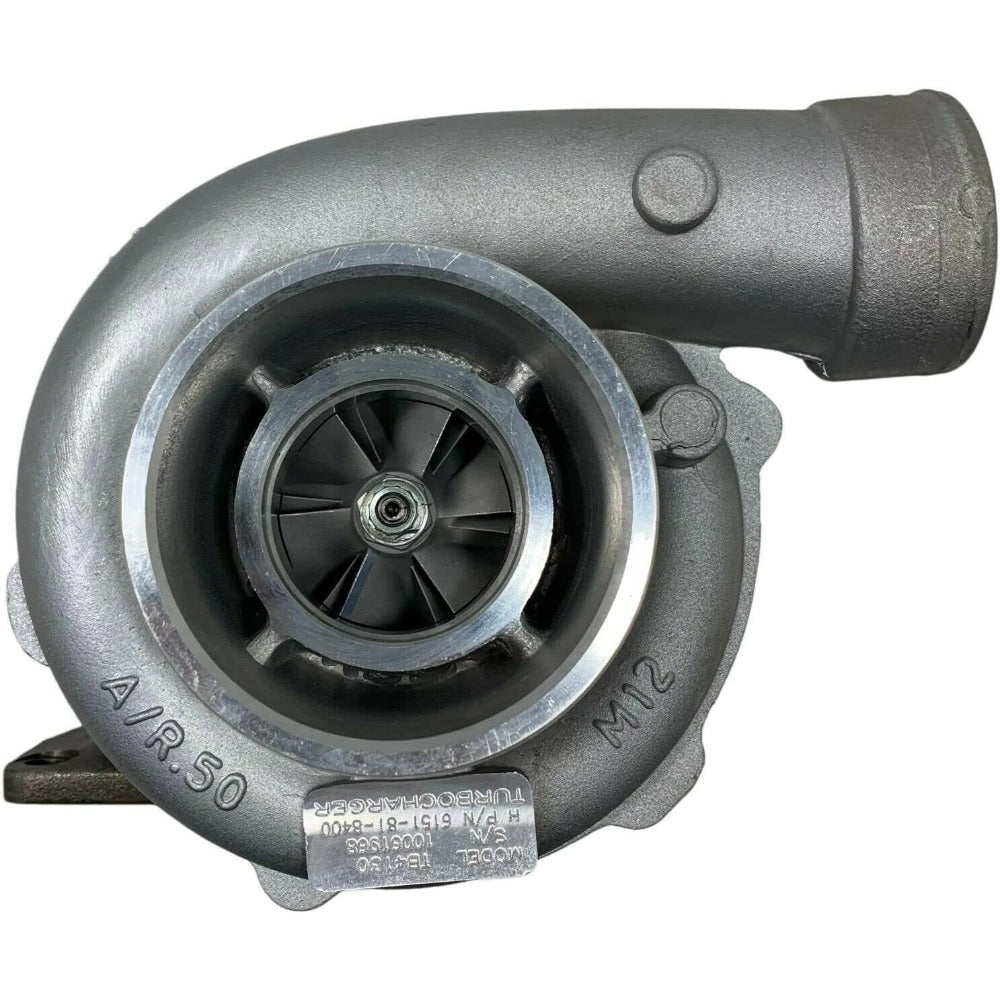 Turbo TB4130 Turbocharger 6151-81-8400 for Komatsu Engine S6D125 Excavator PC300LC-3 PC300-3 - KUDUPARTS