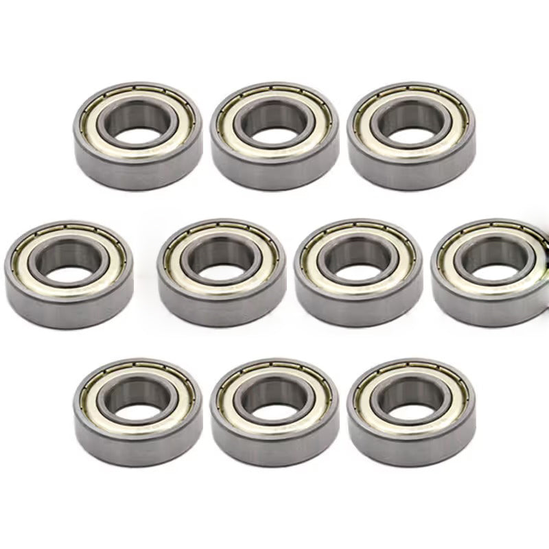 10 Pieces Aftermarket SKF 6002-ZZ C3 EMQ Premium Metal Shield Ball Bearing for Fan Motor - KUDUPARTS