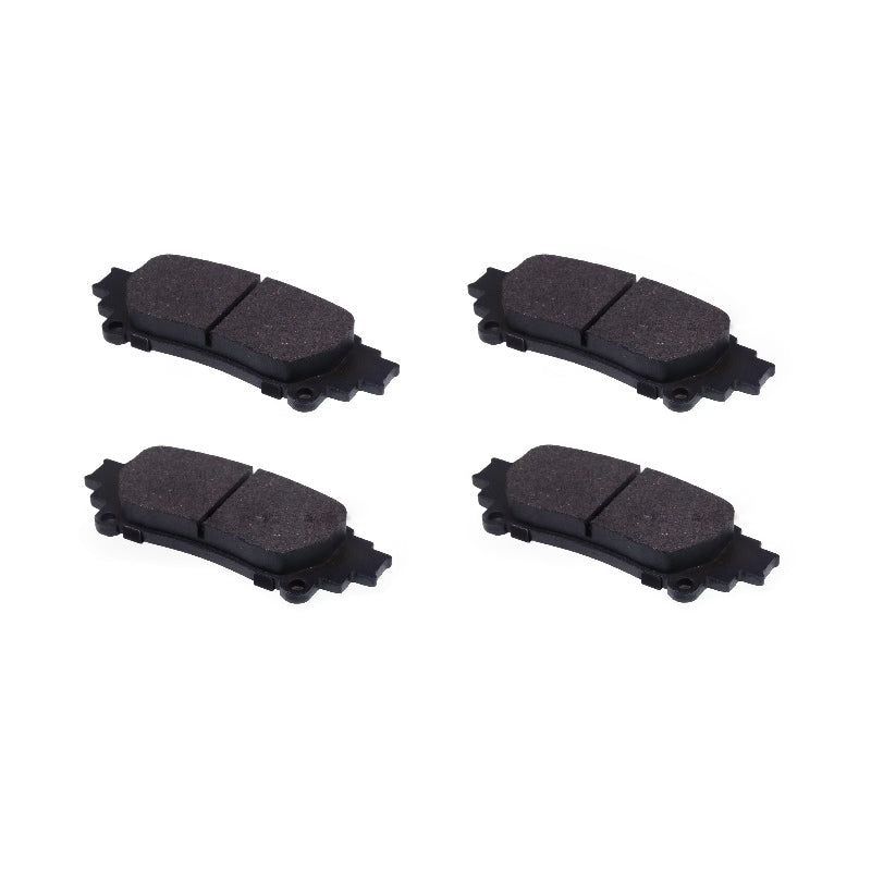 1 Set Rear Ceramic Brake Pad 04466-0E010 04466-AZ209 for 2014-2019 Toyota Highlander Sienna - KUDUPARTS