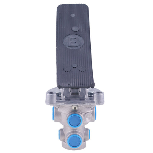 E-3 Single Circuit Foot Brake Valve With Pedal Replace Haldex KN22100 Bendix 277863 Automann 170.277863 IHC 428186R2 Velvac 034038 - KUDUPARTS