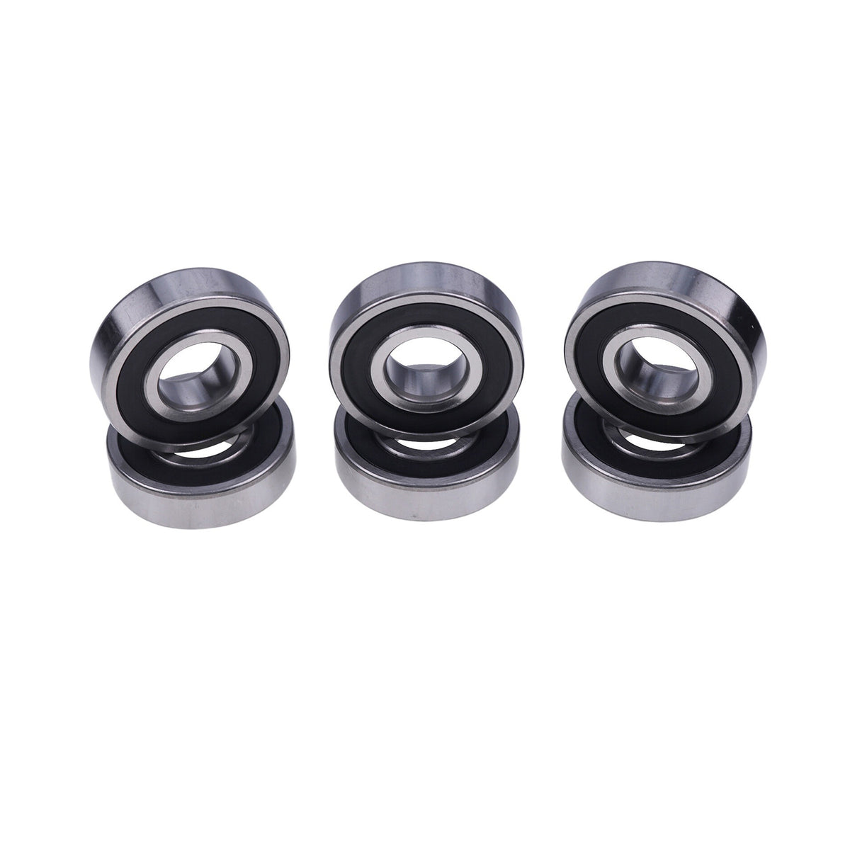 6 Pcs Spindle Bearing JD9467 JD9299 for John Deere Engine 6067 6135 Mower WG32A WG36A WG48A WH48A WH52A WH61A - KUDUPARTS
