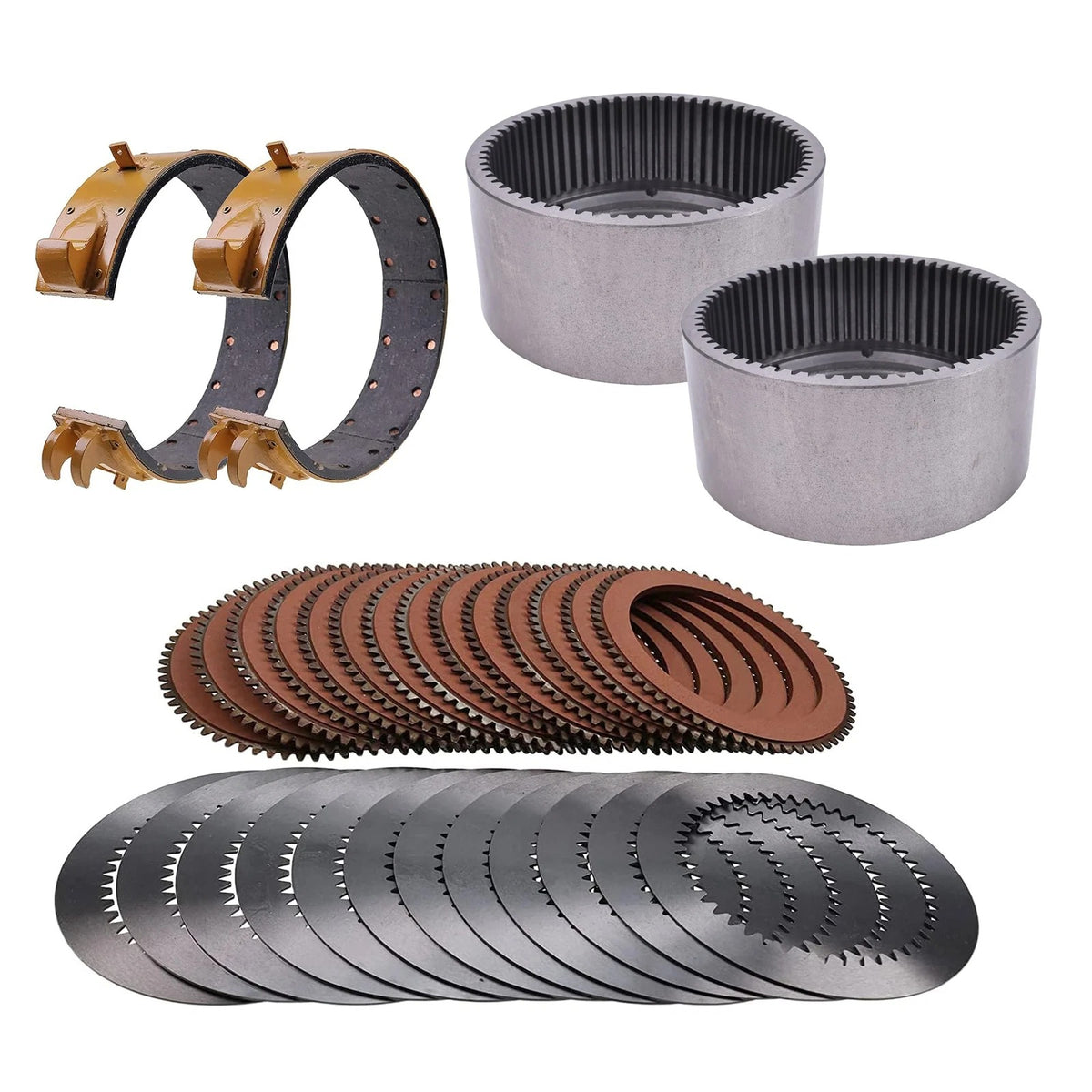 Steer Clutch Brake Set for Komatsu Dozer Loader D21 D20 Later Model -6 -7 or -8 - KUDUPARTS