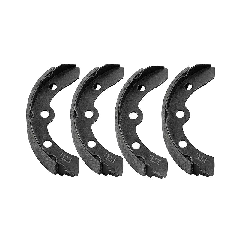 4 Pieces Rear Brake Shoe 1011463-A for Club Car Golf Cart Gas and Electric Carryall DS 1981-1994 - KUDUPARTS