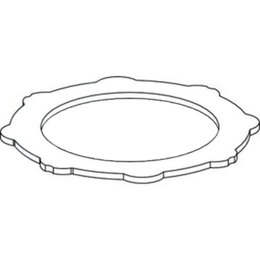 Parking Brake Plate T159474 for John Deere Backhoe Loader 310E 315SJ 325J 325K 410E 710D - KUDUPARTS